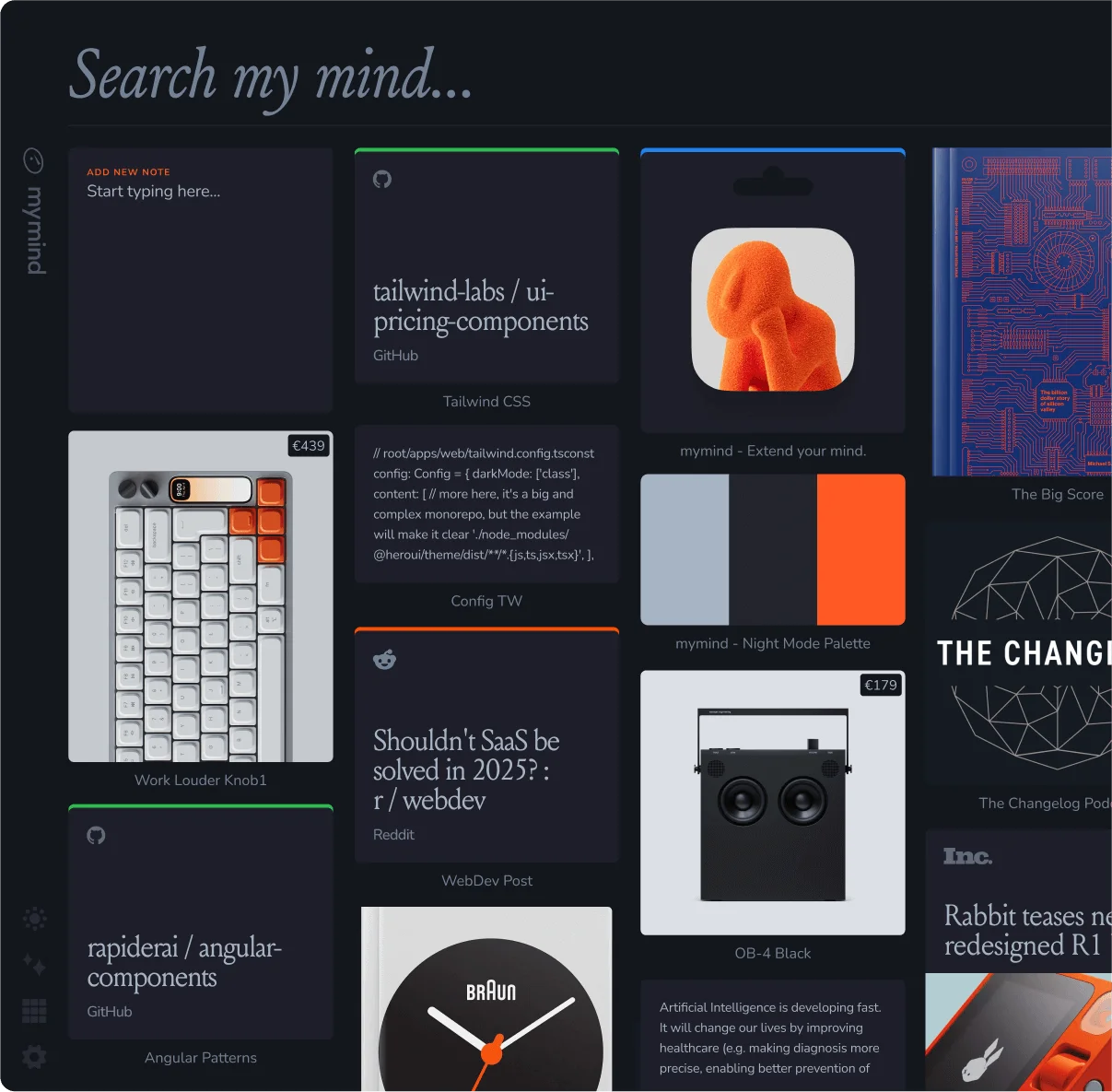 Inspiration and resource hub.