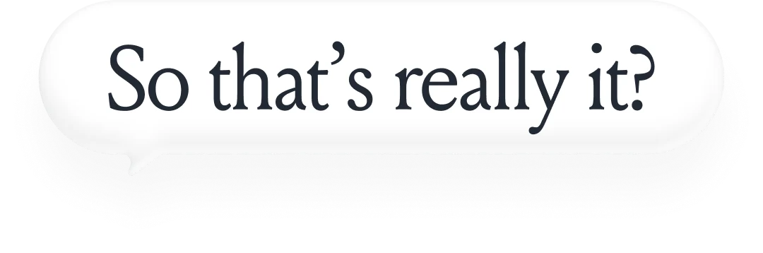 Magical categorization bubble